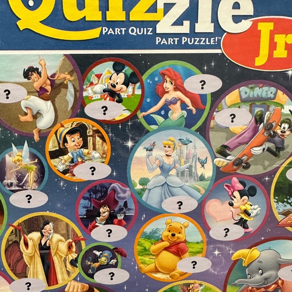Disney Quizzle Jr. Puzzle - Picture 2 of 6